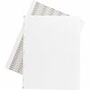 Tabbies Transcription Label Printer Sheets - 8 1/2" Width x 11" Length - Laser - White - 100 / Box - Jam-free