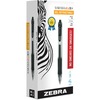 Zebra SARASA dry X20 Retractable Gel Pen - Fine Pen Point - 0.5 mm Pen Point Size - Retractable - Black Pigment-based Ink - Translucent Barrel - 1 Doz