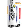 Zebra SARASA dry X20 Retractable Gel Pen - Medium Pen Point - 0.7 mm Pen Point Size - Refillable - Retractable - Blue Pigment-based Ink - Translucent 