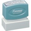 Xstamper Custom Endorsement Pre-inked Stamp - Custom Message Stamp - 1" Impression Width x 2" Impression Length - 50000 Impression(s) - Recycled - 1 E