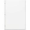 Sparco Unruled Filler Paper - 100 Sheets - Plain - Unruled Margin - 20 lb Basis Weight - Letter - 8 1/2" x 11" - White Paper - Subject, Reinforced Edg