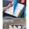 Wilson Jones View-Tab 5-Tab Transparent Dividers - 5 Print-on Tab(s) - 5 Tab(s)/Set - Transparent Polypropylene Divider - Multicolor Polypropylene, Tr