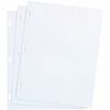 Wilson Jones Plain Ledger Paper - Plain - Unruled - 3 Hole(s) - 28 lb Basis Weight - Letter - 8 1/2" x 11" - White Paper - Punched, Recyclable, Acid-f