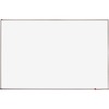 Quartet Whiteboard - 48" (4 ft) Width x 72" (6 ft) Height - White Melamine Surface - Silver Aluminum Frame - Horizontal - 1 Each