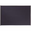 Quartet DuraMax Porcelain Magnetic Chalkboard - 48" (4 ft) Width x 36" (3 ft) Height - Black Porcelain Surface - Silver Aluminum Frame - Horizontal - 