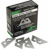 PHC Pacific S4/S3 Safety Cutter Replacement Blades - Straight Style - Steel - 100 / Box - Silver