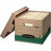 Bankers Box Recycled STOR/FILE File Storage Box - Internal Dimensions: 12" Width x 15" Depth x 10" Height - External Dimensions: 12.5" Width x 16.3" D