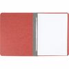 ACCO Presstex Letter Recycled Report Cover - 3" Folder Capacity - 8 1/2" x 11" - Red - 30% Recycled - 1 Each