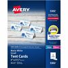 Avery&reg; Place Cards, Two-Sided Printing, 2" x 3-1/2" , 160 Cards (5302) - 97 Brightness - 2" x 3 1/2" - 160 / Box - Perforated, Heavyweight, Foldab