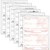 TOPS Laser W-2 Forms Kits - 6 Part - 5.50" x 8.50" Sheet Size - White Sheet(s) - 50 / Pack