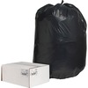 Nature Saver Black Low-density Recycled Can Liners - Extra Large Size - 60 gal Capacity - 38" Width x 58" Length - 2 mil (51 Micron) Thickness - Low D