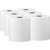 Kleenex Hard Roll Paper Towels with Premium Absorbency Pockets - 8" x 600 ft - White - Paper - 6 / Carton