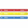 Westcott 12" Plastic Ruler - 12" Length - 1/16 Graduations - Imperial, Metric Measuring System - Plastic - 1 Each - Assorted