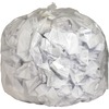 Genuine Joe Clear Trash Can Liners - 56 gal Capacity - 43" Width x 48" Length - 0.80 mil (20 Micron) Thickness - Low Density - Clear - Film - 100/Cart