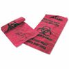 Medegen MHMS Infectious Waste Red Disposal Bags - 1 gal Capacity - 11" Width x 14" Length - 1.25 mil (32 Micron) Thickness - Red - 200/Box - Office Wa