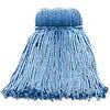 Layflat Screw-type Cut-end Wet Mop Head - Yarn - Blue - 1Each