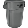 Rubbermaid Commercial Brute 44-Gallon Vented Utility Container - 44 gal Capacity - Round - Handle, Heavy Duty, Reinforced, UV Coated, Damage Resistant
