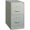 Lorell Vertical file - 2-Drawer - 15" x 25" x 28.4" - 2 x Drawer(s) for File - Letter - Vertical - Security Lock, Ball-bearing Suspension, Heavy Duty 