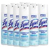 Professional Lysol Linen Disinfectant Spray - Aerosol - 19 fl oz (0.6 quart) - Crisp Linen Scent - 12 / Carton - Clear