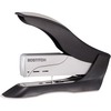 Bostitch Spring-Powered Antimicrobial Heavy Duty Stapler - 100 Sheets Capacity - 210 Staple Capacity - Full Strip - 1/2" Staple Size - 1 Each - Black,