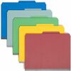 Smead Manufacturing Company Classification Folders, 2 Dividers, Letter, 10/BX, Assorted