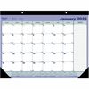 Blueline Monthly Desk/Wall Calendar 2024 - Monthly - 1 Year - January - December - 1 Month Single Page Layout - 21 1/4" x 16" Sheet Size - 2 x Holes -