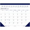 House of Doolittle Perforated Top Desk Pad Calendar - Julian Dates - Monthly - 12 Month - January - December - 1 Month Single Page Layout - 22" x 17" 