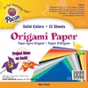 Pacon Origami Paper - Craft, Art - 9.75"Height x 9.75"Width - 55 / Pack - Assorted