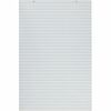 Pacon Ruled Chart Pad - 100 Sheets - Glue - Front Ruling Surface - 1" Ruled - 24" x 36" - White Paper - Chipboard Backing, Hole-punched, Recyclable - 