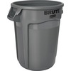 Rubbermaid Commercial Brute 32-Gallon Vented Container - 32 gal Capacity - Round - Handle, Heavy Duty, Reinforced, UV Coated, Damage Resistant, Warp R