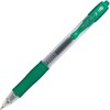 Pilot G2 Extra Fine Retractable Rollerball Pens - Extra Fine Pen Point - 0.5 mm Pen Point Size - Refillable - Retractable - Green Gel-based Ink - Clea