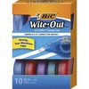 BIC Wite-Out EZ CORRECT Correction Tape - 0.16" Width x 39.33 ft Length - 1 Line(s) - White Tape - Odorless, Tear Resistant, Photo-safe - 10 / Box - W
