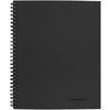 Cambridge Limited Business Notebooks - 80 Sheets - Wire Bound - Legal Ruled - 0.28" Ruled - 20 lb Basis Weight - 8 1/4" x 11" - Black Binding - BlackL