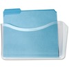 Rubbermaid Single Unbreakable Letter Wall Files - 1 Pocket(s) - 6.6" Height x 13.7" Width x 3.1" Depth - Unbreakable, Durable - Clear - Polycarbonate 