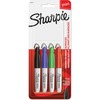 Sharpie Mini Markers - Fine Marker Point - Assorted - 4 / Set