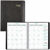 Brownline EcoLogix 14-Month Monthly Planner, 11" x 8-1/2" , English - Julian Dates - Monthly - 14 Month - December 2024 - January 2026 - 1 Month Doubl