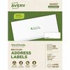 Avery Eco-Friendly Address Labels for Laser and Inkjet Printers, 1" x 2?" - 1" Width x 2 5/8" Length - Permanent Adhesive - Rectangle - Laser, Inkjet 