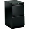 HON Brigade H33823R Pedestal - 15" x 22.9"28" - 2 x File Drawer(s) - Finish: Black