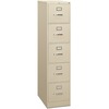 HON 310 H315 File Cabinet - 15" x 26.5" x 60" - 5 Drawer(s) - Finish: Putty