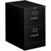 HON 310 H312C File Cabinet - 18.3" x 26.5"29" - 2 Drawer(s) - Finish: Black