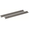 HON Double Front-to-Back Hanging File Rails | 2 per Carton - Letter/Legal - Steel - Gray - 2 / Carton