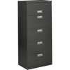 HON Brigade 600 H675 Lateral File - 30" x 18"67" - 5 Drawer(s) - Finish: Charcoal