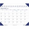 House of Doolittle Eco-friendly Executive Calendar Desk Pad - Julian Dates - Monthly - 1 Year - January 2025 - December 2025 - 1 Month Single Page Lay