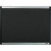 Lorell Mesh Bulletin Board - 48" Height x 72" Width - Fabric Surface - Black Anodized Aluminum Frame - 1 Each