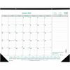 Brownline Ecologix Monthly Desk Pad - Monthly - 1 Year - January - December - 1 Month Single Page Layout - 22" x 17" Sheet Size - Desk Pad - Chipboard