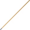 Genuine Joe Replacement Handle for Heavy-duty Floor Sweep - 60" Length - 1.13" Diameter - Oak - Wood - 1 Each