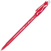 Paper Mate Erasermate Ballpoint Pens - Medium Pen Point - 1 mm Pen Point Size - Conical Pen Point Style - Red - Red Barrel - 1 Dozen