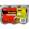 Scotch Sure Start Packaging Tape - 22.20 yd Length x 1.88" Width - 2.6 mil Thickness - 1.50" Core - Synthetic Rubber Resin - 6 / Pack - Clear