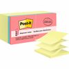 Post-it&reg; Dispenser Notes - Assorted Colors - 1800 - 3" x 3" - Square - 100 Sheets per Pad - Unruled - Pink, Blue, Yellow - Paper - Pop-up, Self-ad