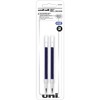 uniball&trade; 207 Gel Pen Refill - 0.70 mm, Medium Point - Blue Ink - Super Ink - 2 / Pack